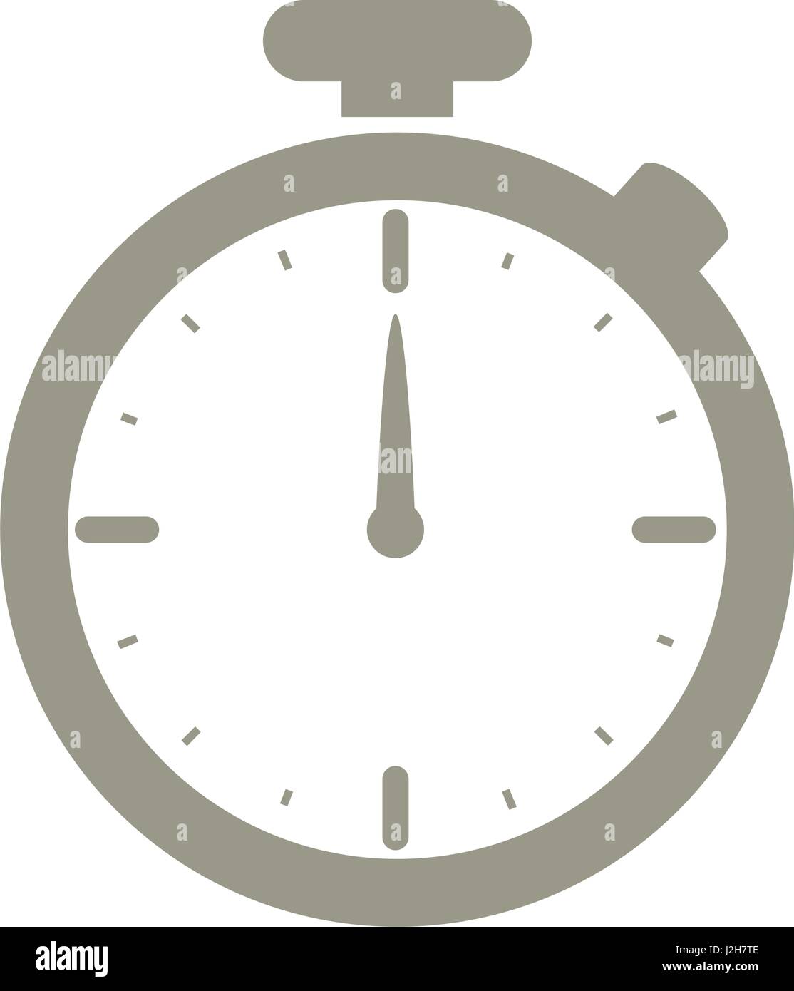 chronometer counter isolated icon Stock Vector Image & Art - Alamy