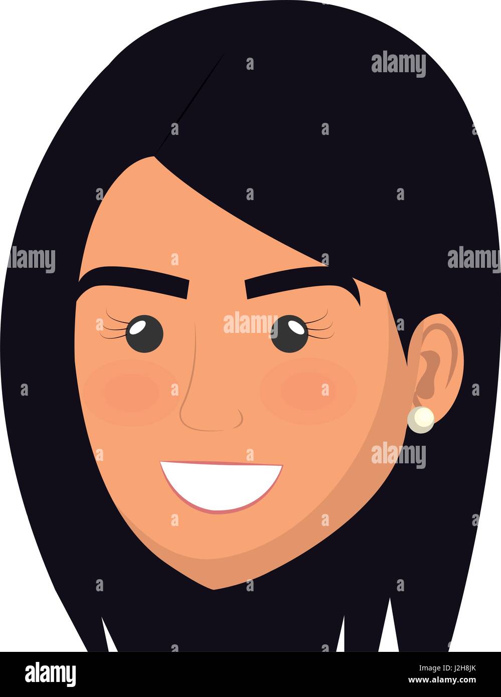 young woman avatar character Stock Vector Image & Art - Alamy