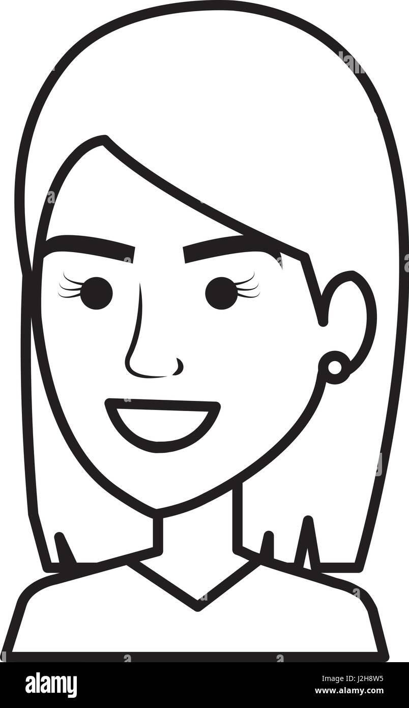 young woman avatar character Stock Vector Image & Art - Alamy