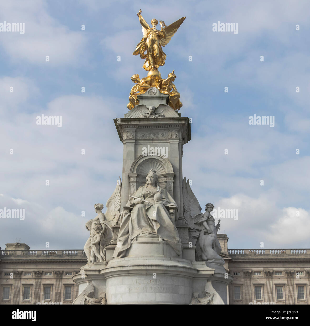 Queen Victoria Statue Stock Photo