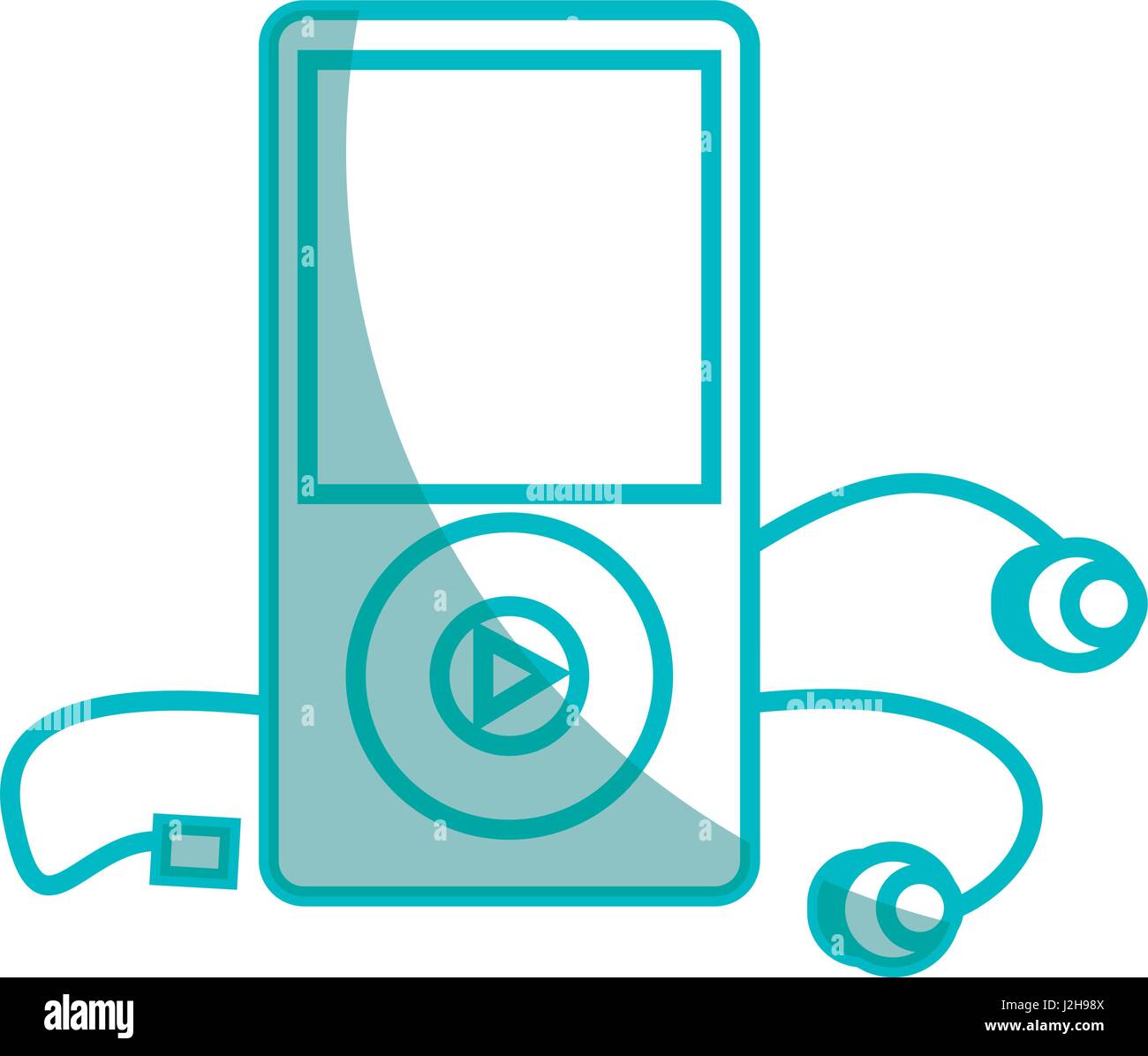 music mp3 player icon Stock Vector Image & Art - Alamy