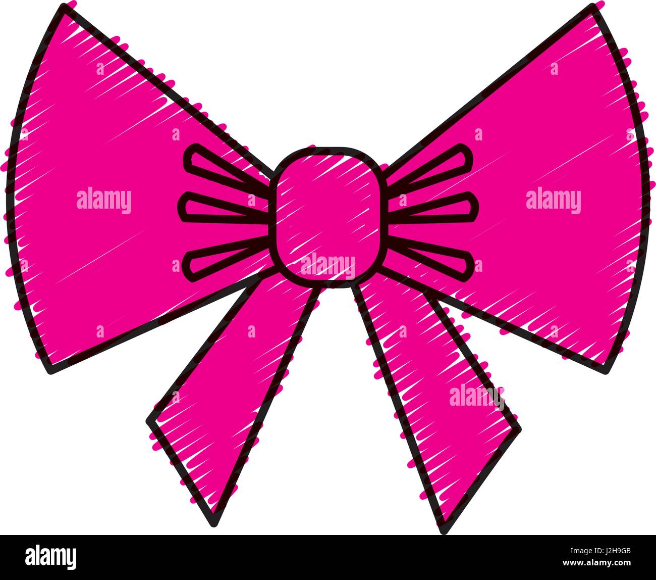 bow ribbon decorative icon Stock Vector Image & Art - Alamy