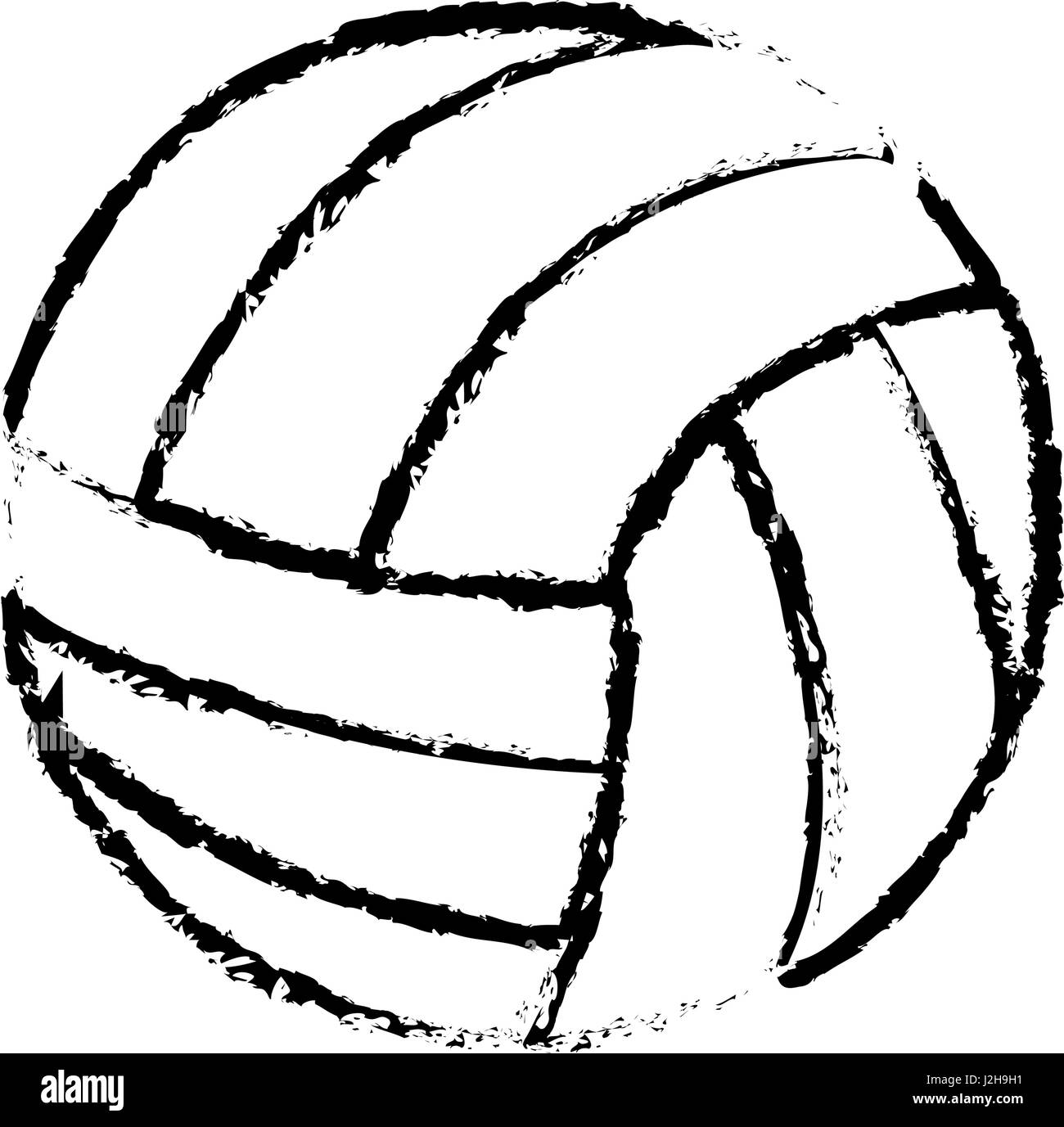 volleyball balloon isolated icon Stock Vector Image & Art - Alamy