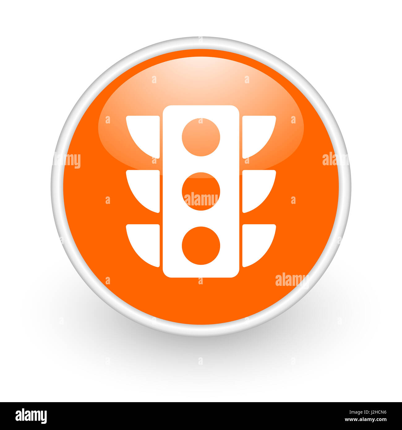 Traffic Light Icon Internet Button High Resolution Stock Photography And Images Alamy