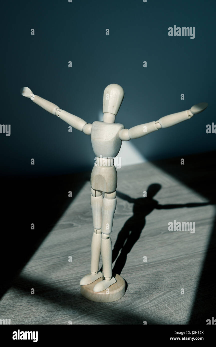 Mannequin opening its arms Stock Photo Alamy