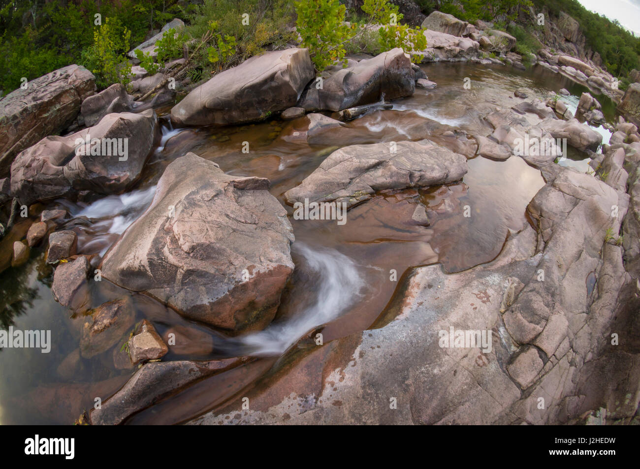Castor River ShutIns Conservation Area, Missouri Stock Photo Alamy