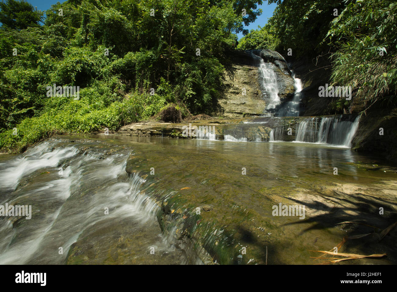 Khoiyachora multisteps waterfalls at Mirsharai Upazila in Chittagong ...