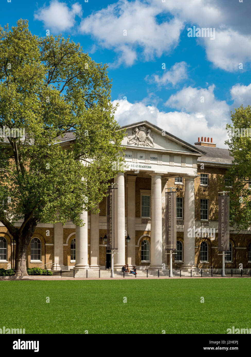 Saatchi Gallery, London, UK. Stock Photo