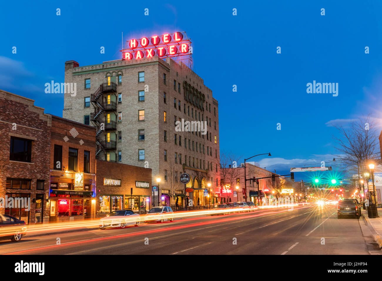 Bozeman montana main street hires stock photography and images Alamy