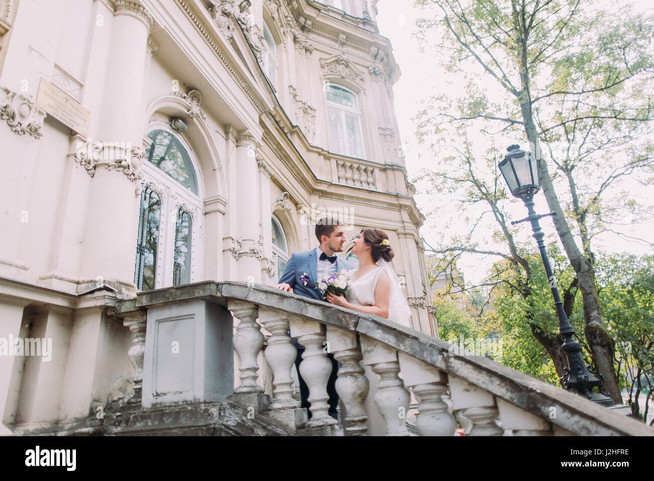 Newlywed in the palace hi-res stock photography and images - Alamy