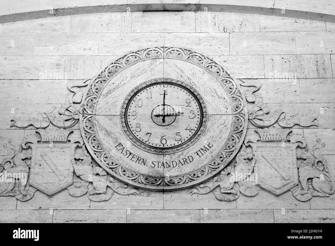 New York City, NY, USA. clock tower with Art Deco elements. (Editorial