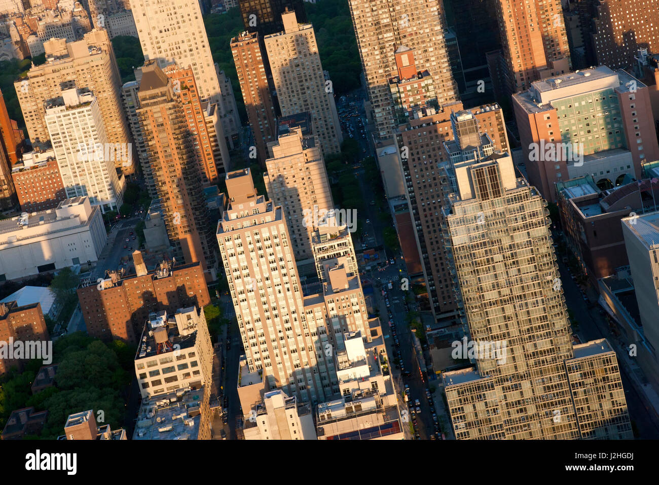 Cityscape of Midtown Manhattan, New York, USA Stock Photo