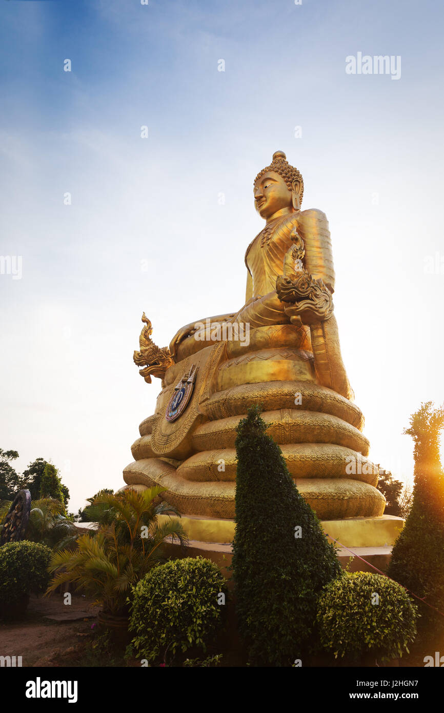 Big marble buddha statue on Phuket island, Thailand Stock Photo - Alamy