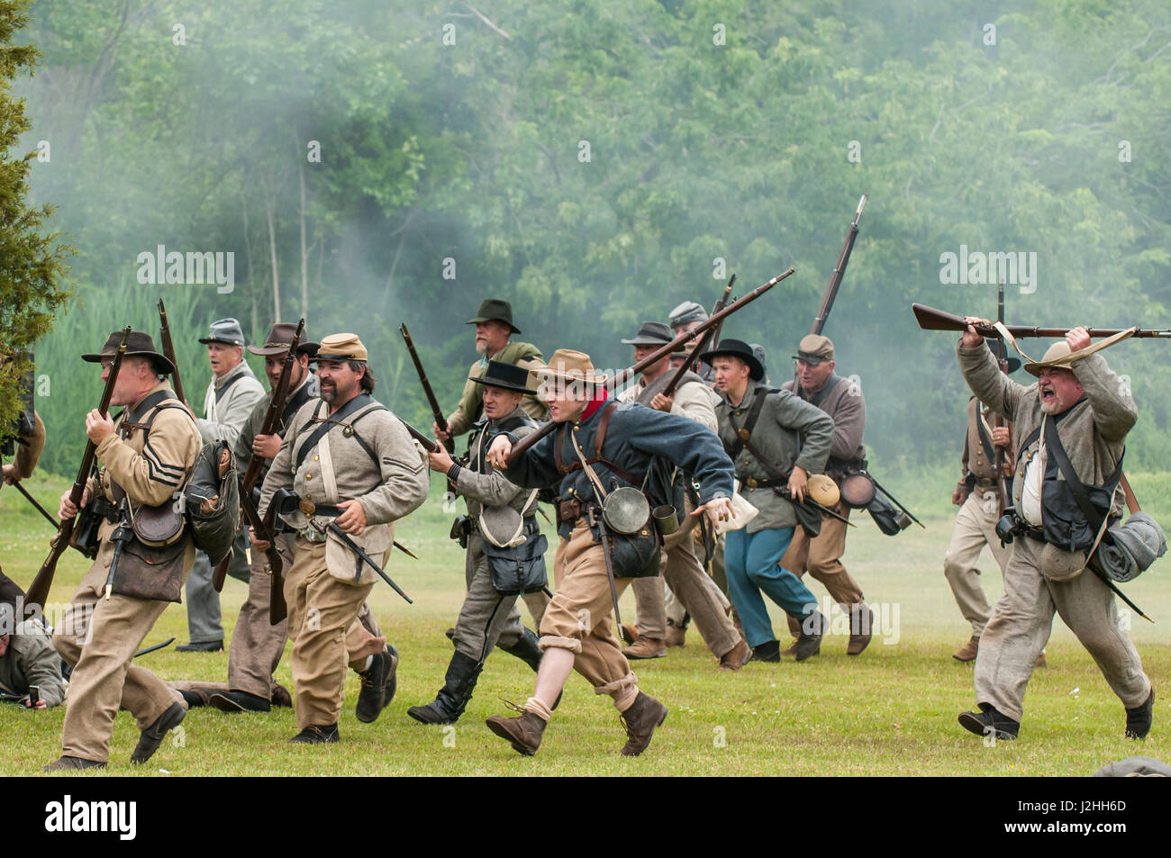 Confederate Soldiers Civil War High Resolution Stock Photography and ...