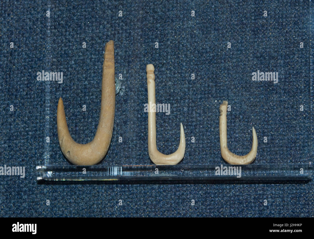 Bone Fish Hooks with String