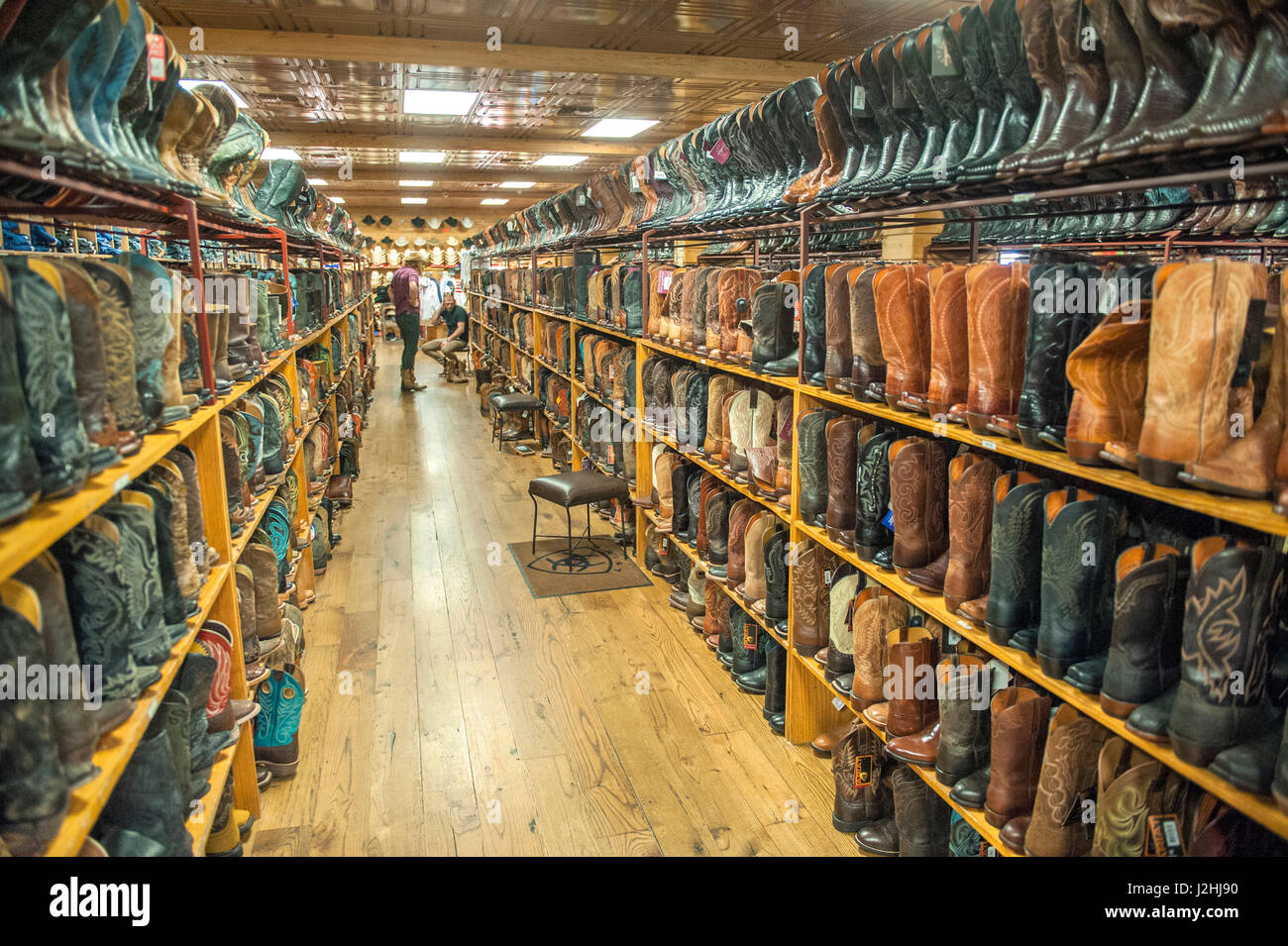 Allen Boots store, cowboy boots, Austin, Texas, Usa (Editorial Use Only  Stock Photo - Alamy