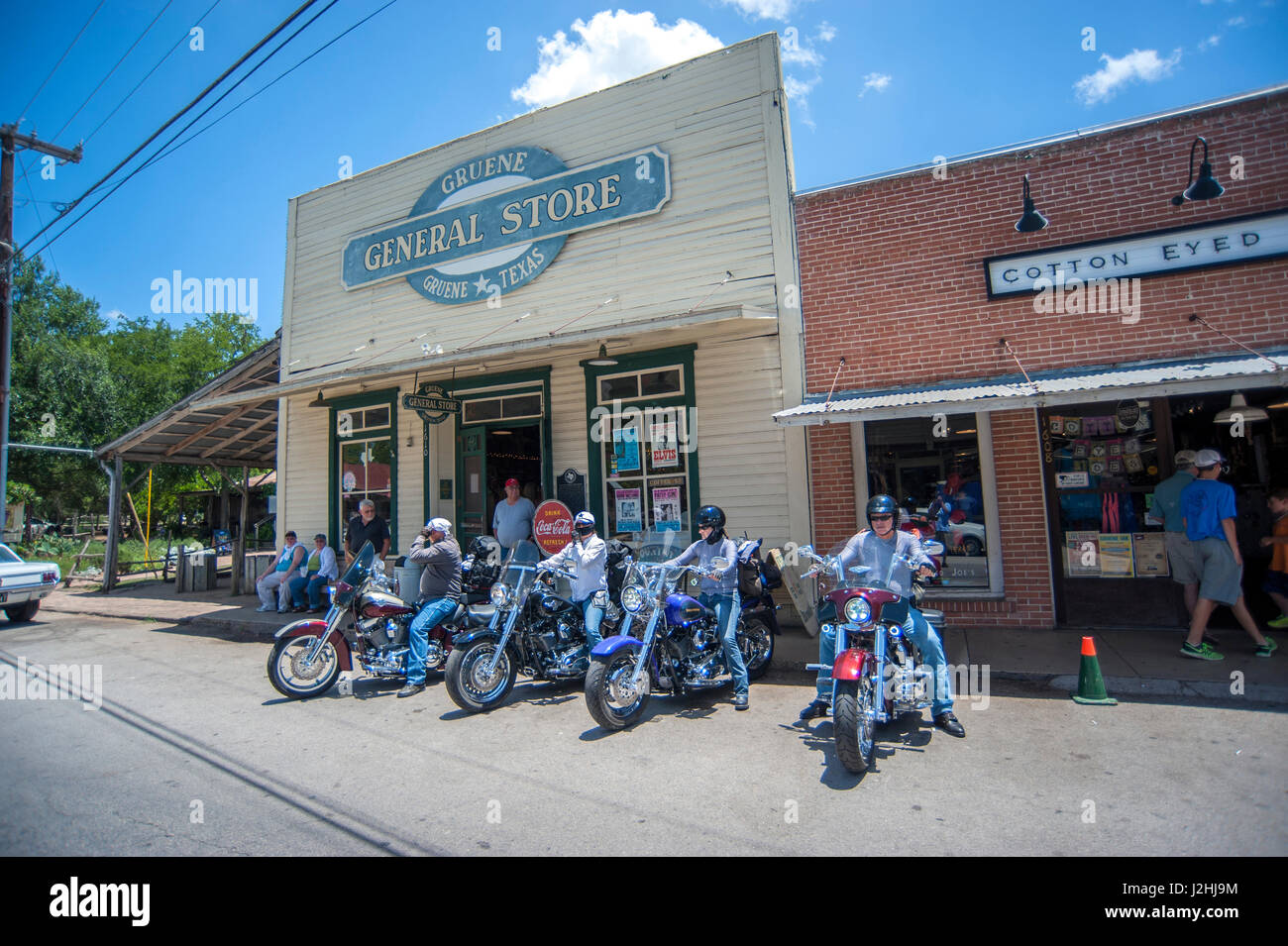 Gruene General Store, Gruene, Texas, Usa (Editorial Use Only Stock