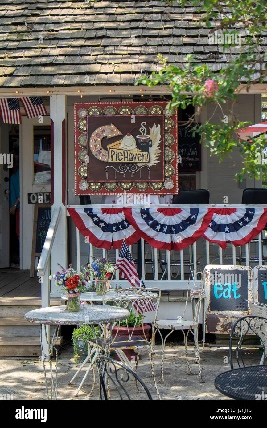 Royers Pie Haven, Round Top, Texas, Usa (Editorial Use Only Stock Photo