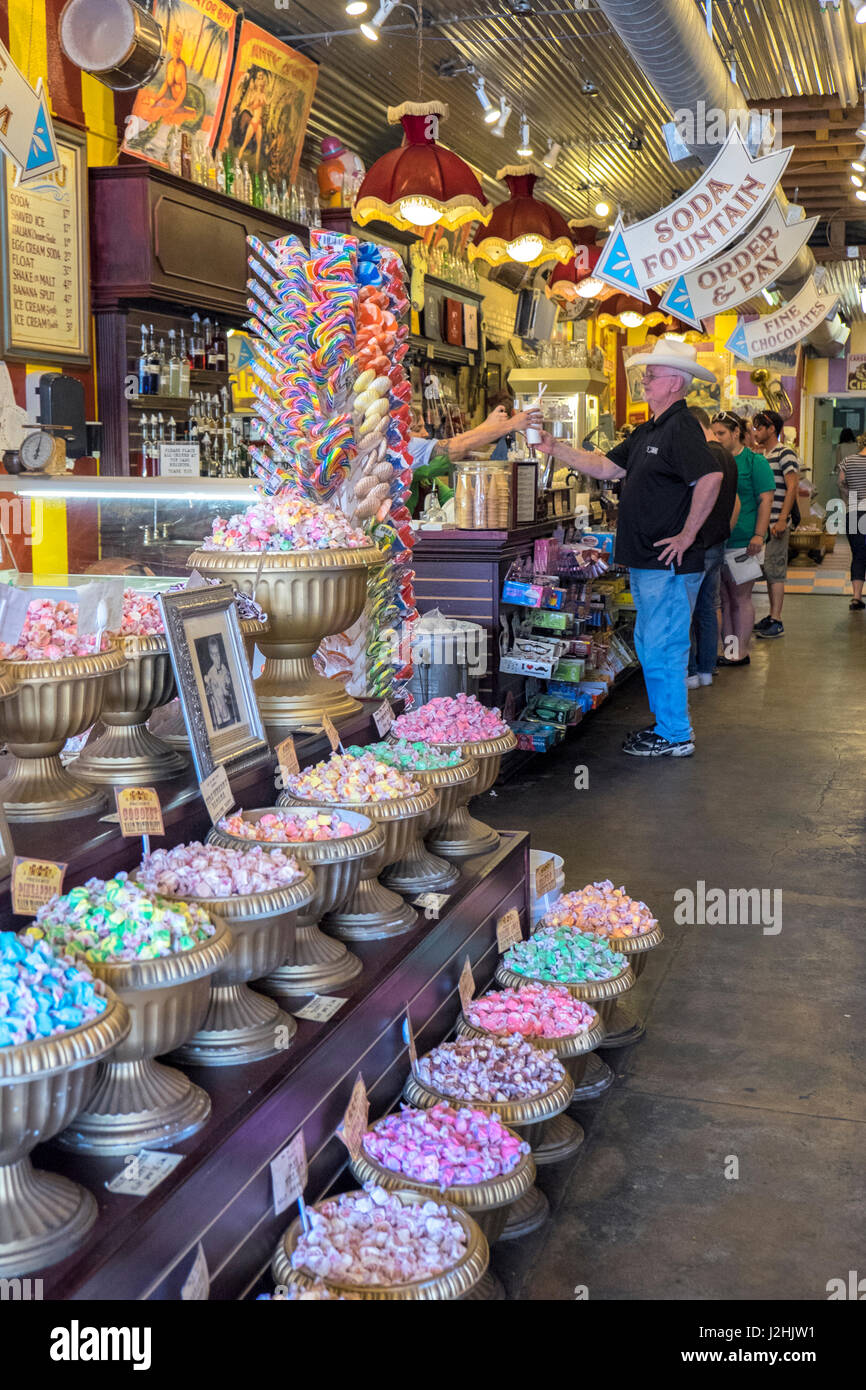 Big Top Candy Shop, Austin, Texas, Usa (Editorial Use Only Stock Photo