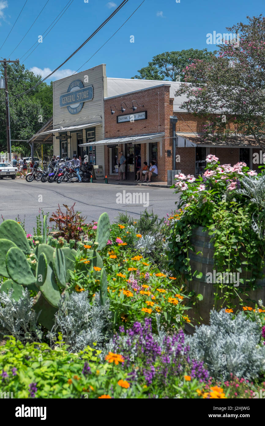 Gruene General Store, Gruene, Texas, Usa (Editorial Use Only Stock Photo Alamy