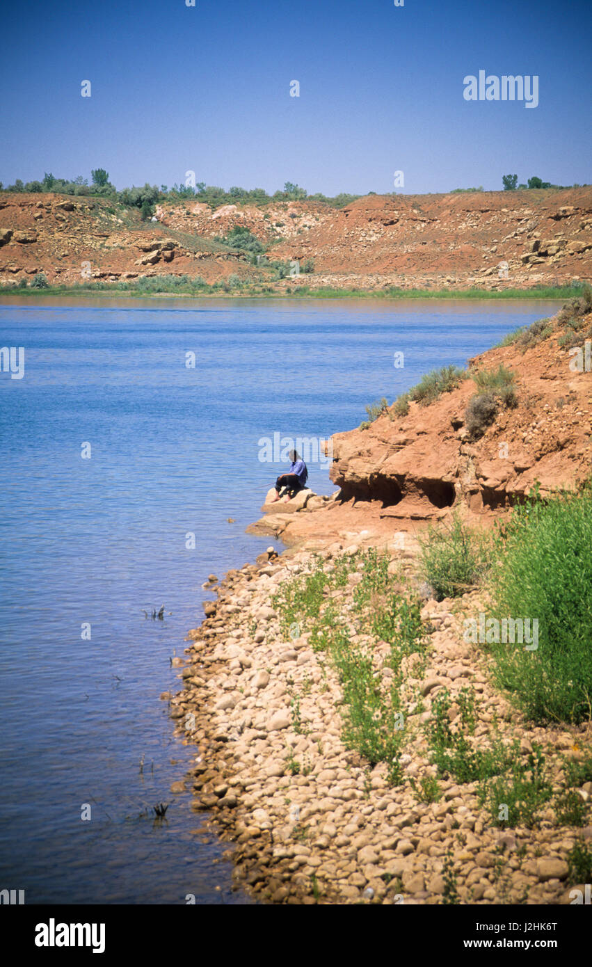Boating and fishing offered for recreation at Starvation Lake located