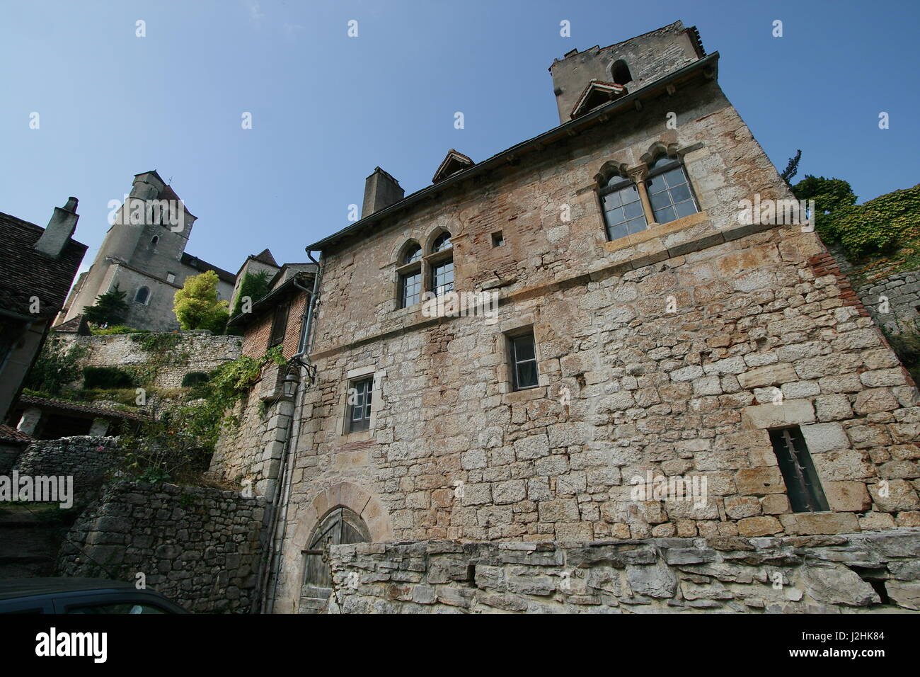 The former house of the surrealist poet, Andre Breton, in StCirq