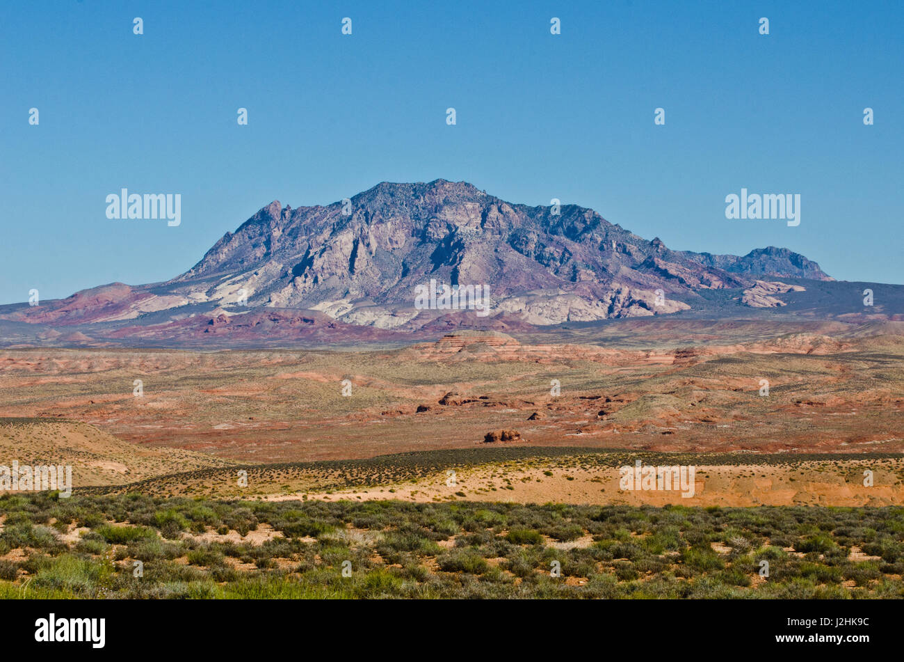 USA, Utah, Henry Mountains, Mount Ellsworth Stock Photo