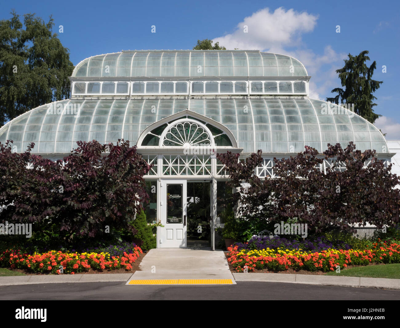 WA, Seattle, Volunteer Park Conservatory Stock Photo - Alamy