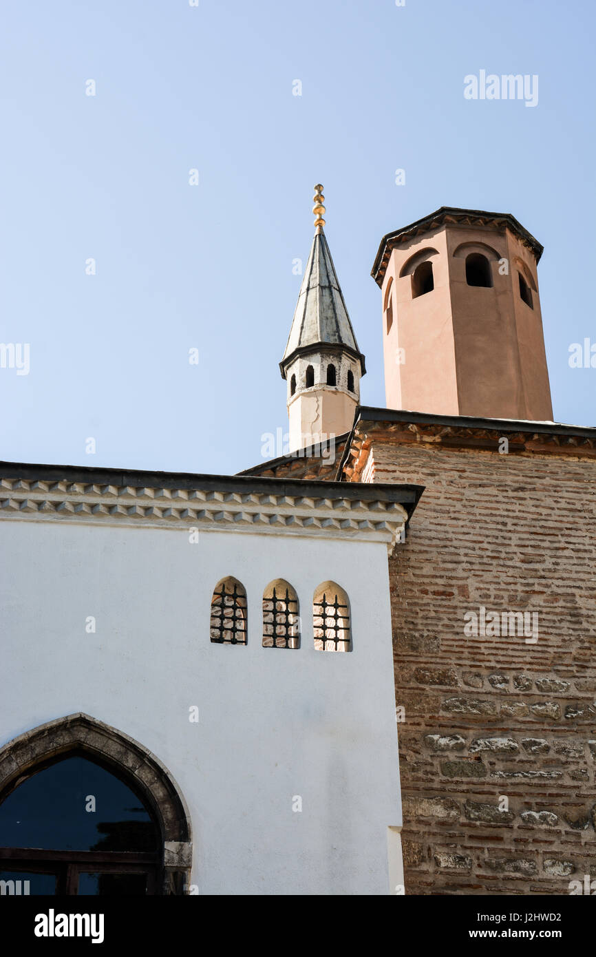 Roof Example of Ottoman Turkish architecture in Istanbul Stock Photo