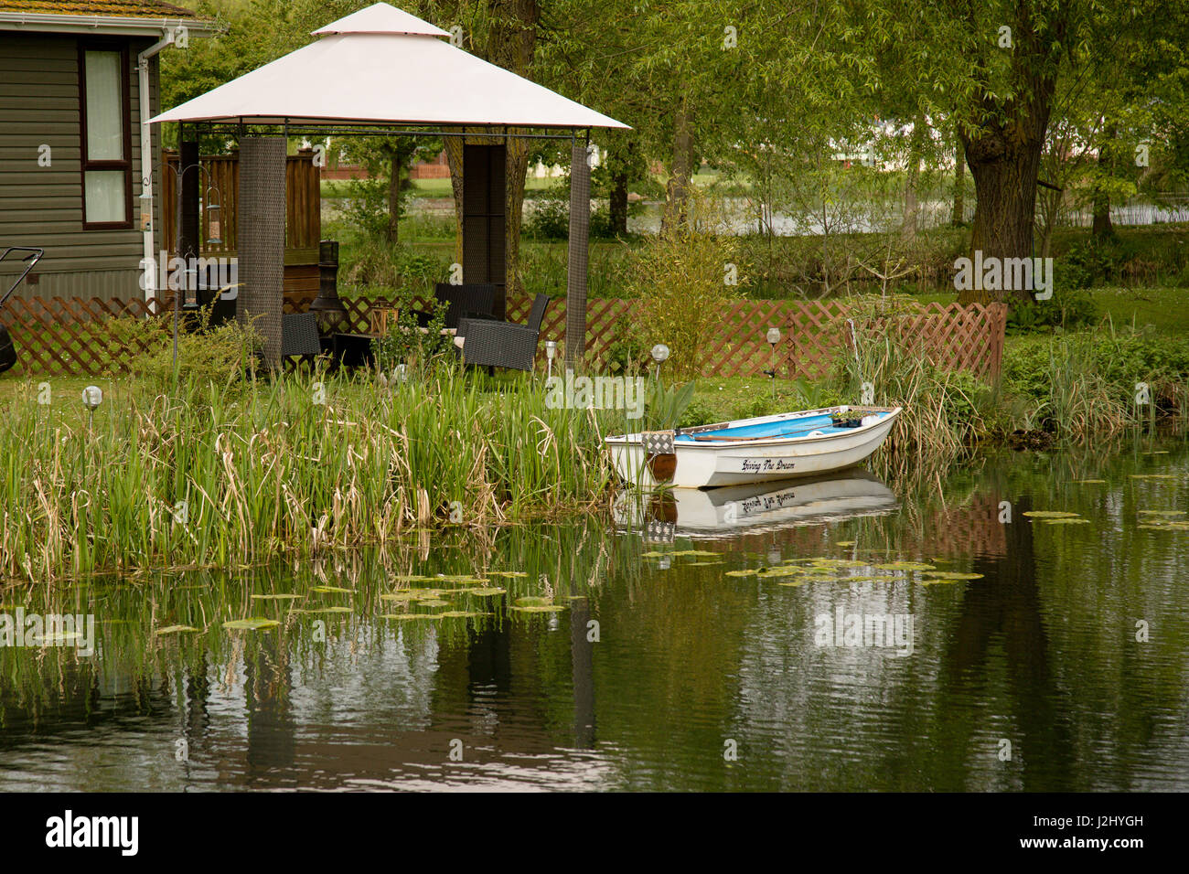 a-quiet-creek-on-a-caravan-park-in-england-stock-photo-alamy