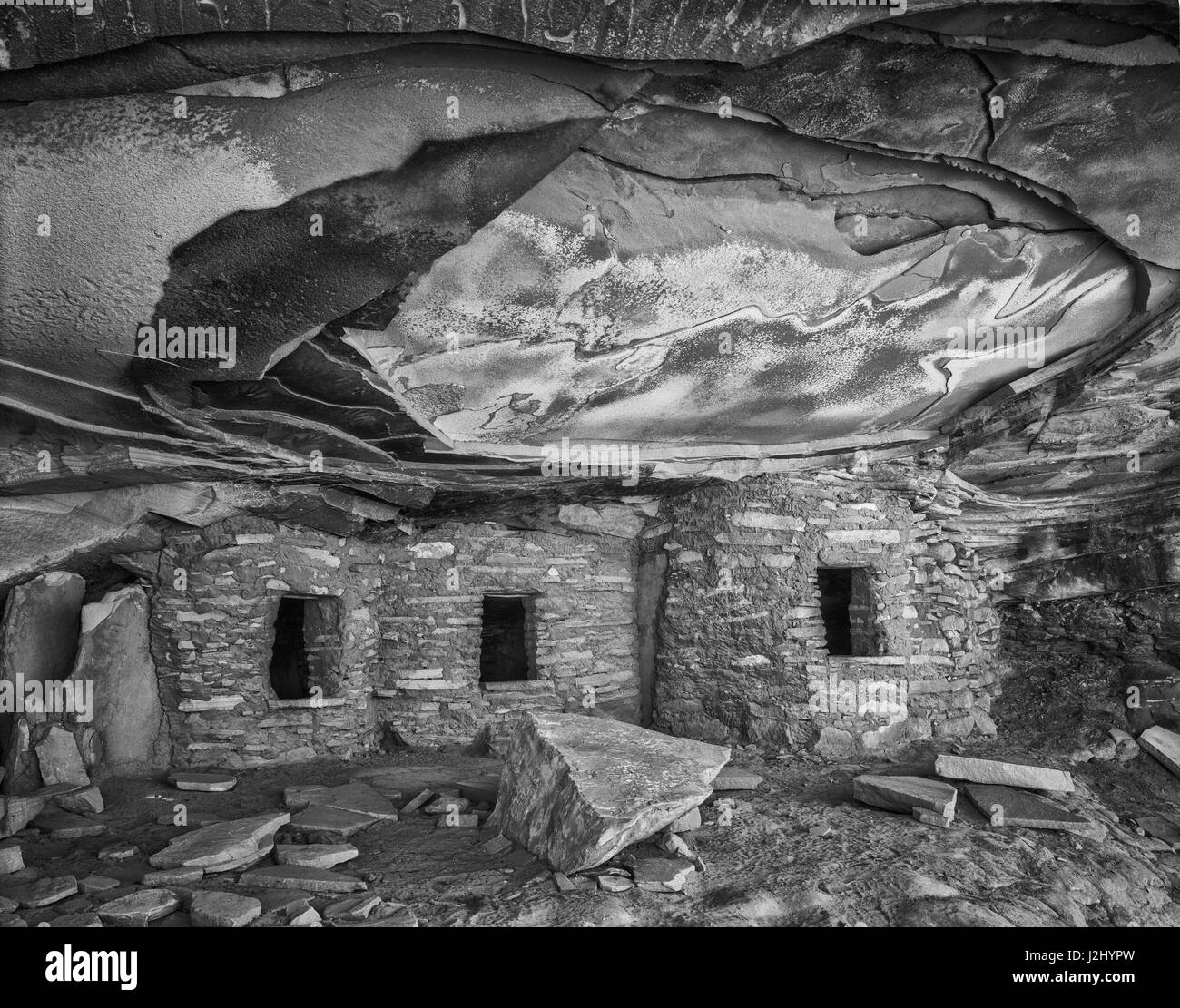 Ancient Granary, Cedar Mesa, Utah, USA Stock Photo Alamy