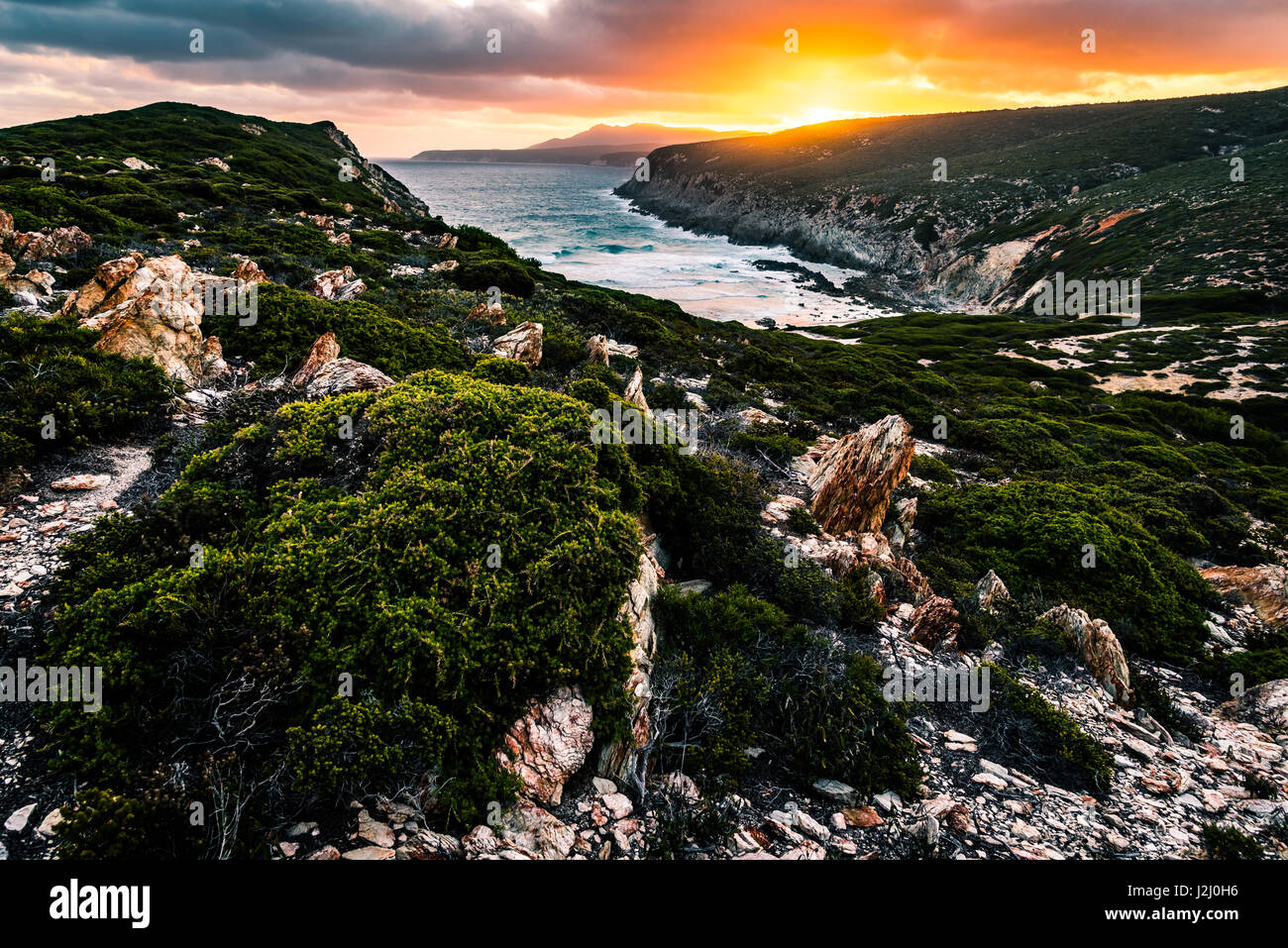 Sunset at one of the capes just off the Hakea Trail in Fitzgerald River