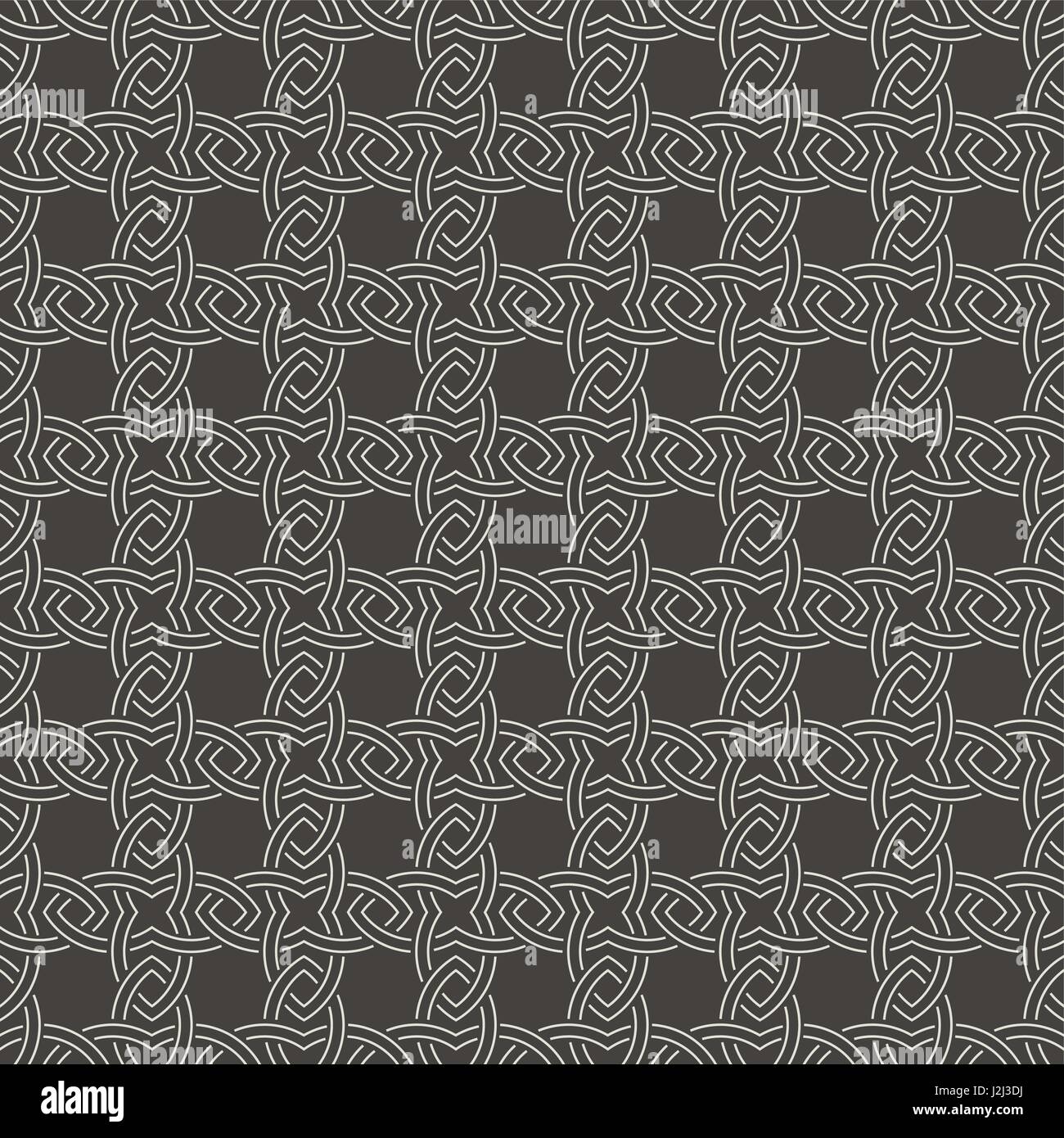 Vector seamless pattern. Repeating luxury elegant texture. You can use seamless patterns as background, fabric print, surface texture, wrapping paper, Stock Vector