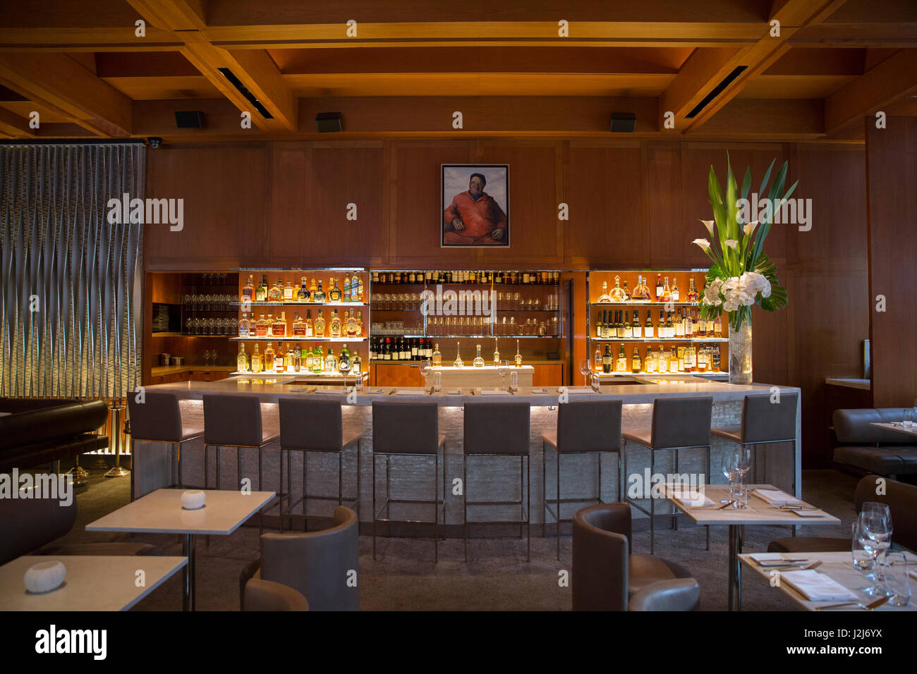 Restaurant in New York Stock Photo - Alamy