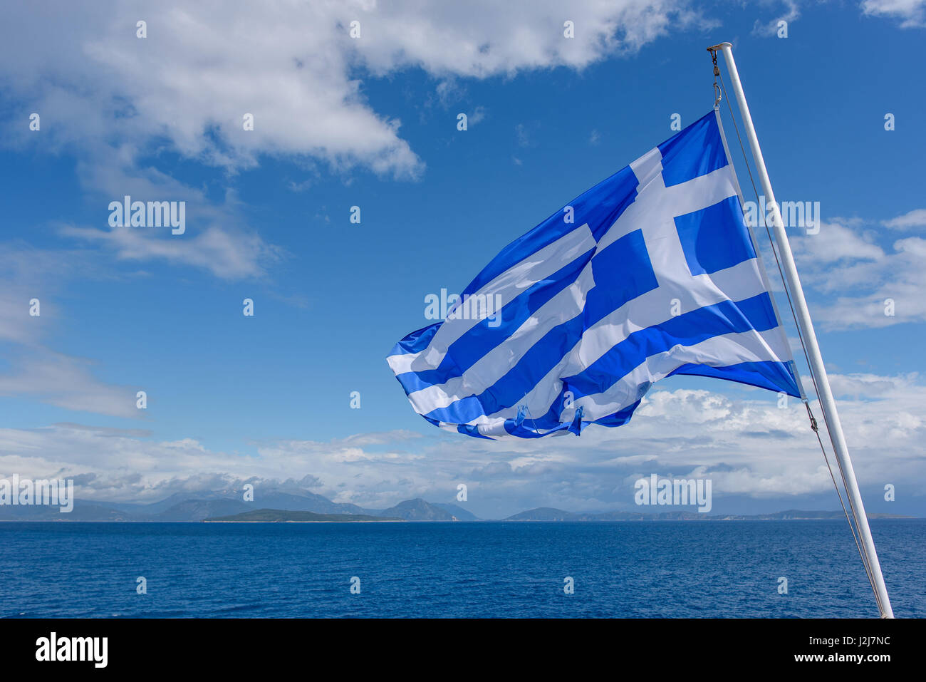 Greek Ship Flag High Resolution Stock Photography and Images - Alamy