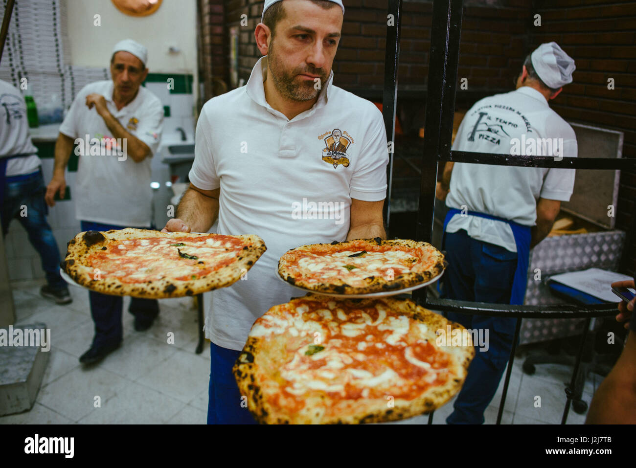 Veste de Cuisine Napoli Homme - MANELLI pizzaïolo pizza restauration