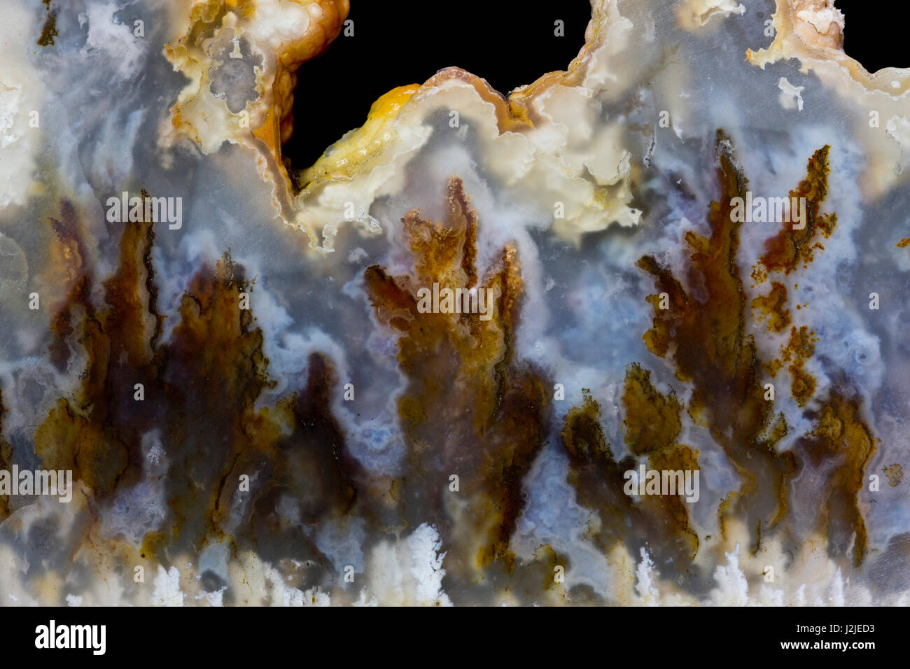 Graveyard Point Plume Agate, Oregon Stock Photo Alamy