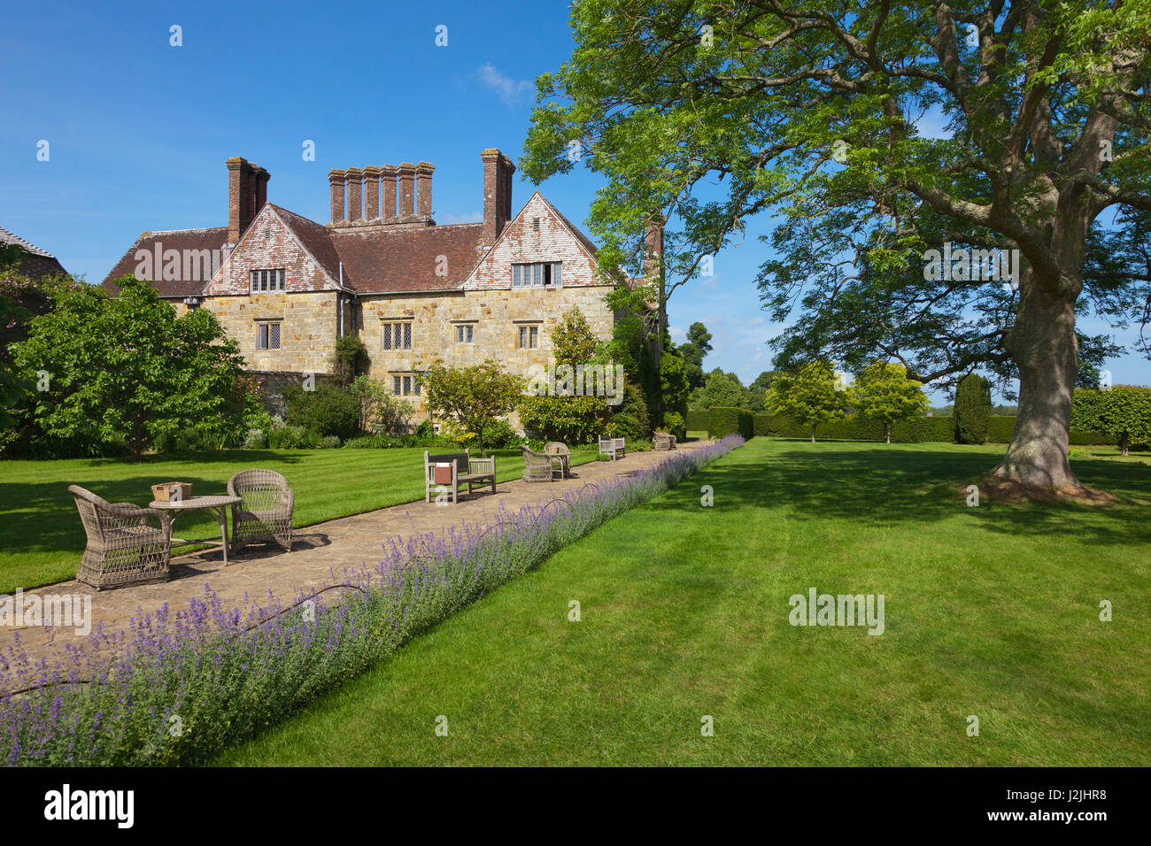 Manor house, Bateman's, home of the writer Rudyard Kipling, East Sussex