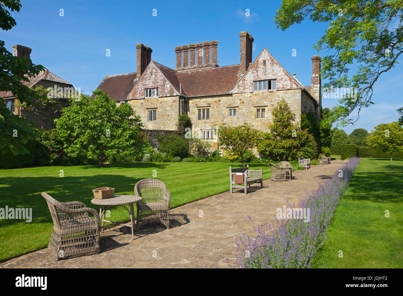 Manor house, Bateman's, home of the writer Rudyard Kipling, East Sussex
