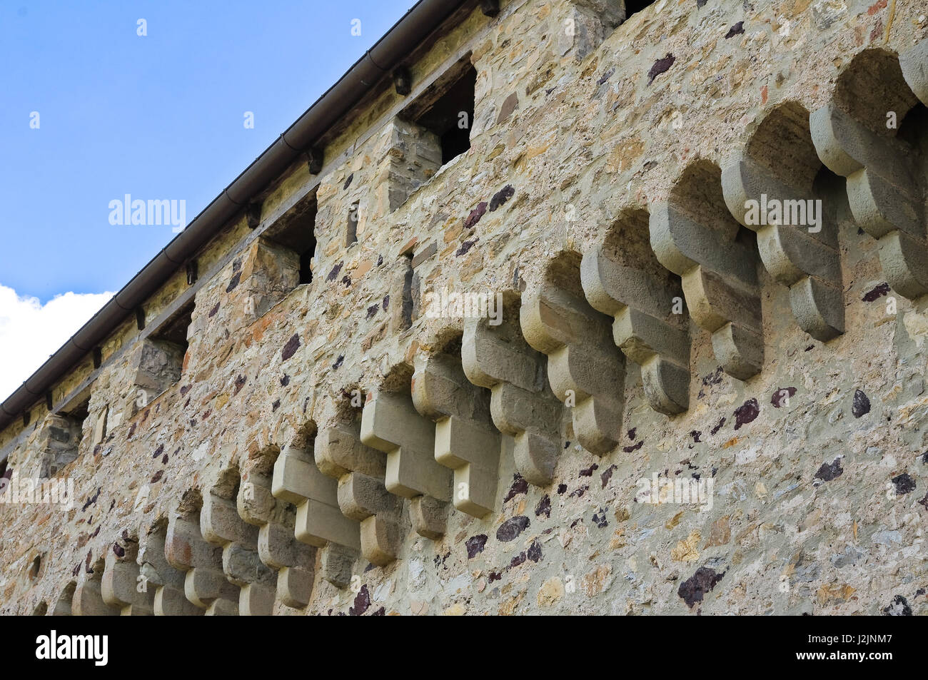 Castle of Bardi. Emilia-Romagna. Italy Stock Photo - Alamy