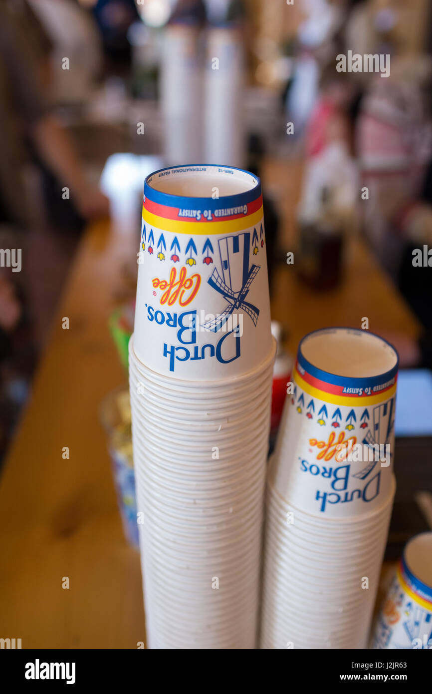 Wedding Reception Dutch Bros Coffee Stock Photo Alamy