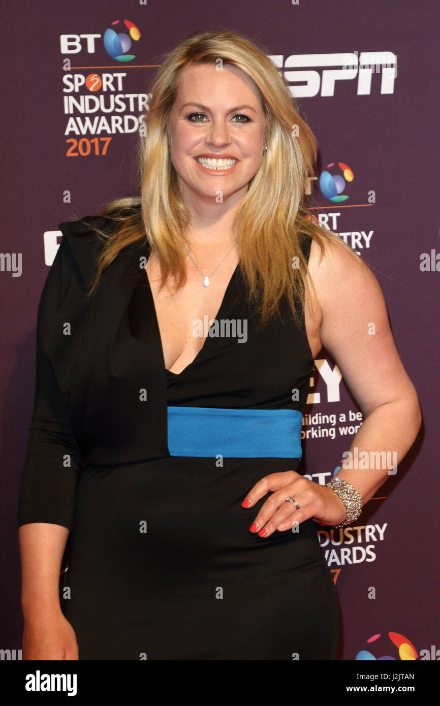 London, UK. Chemmy Alcott at BT Sport Industry Awards at Battersea