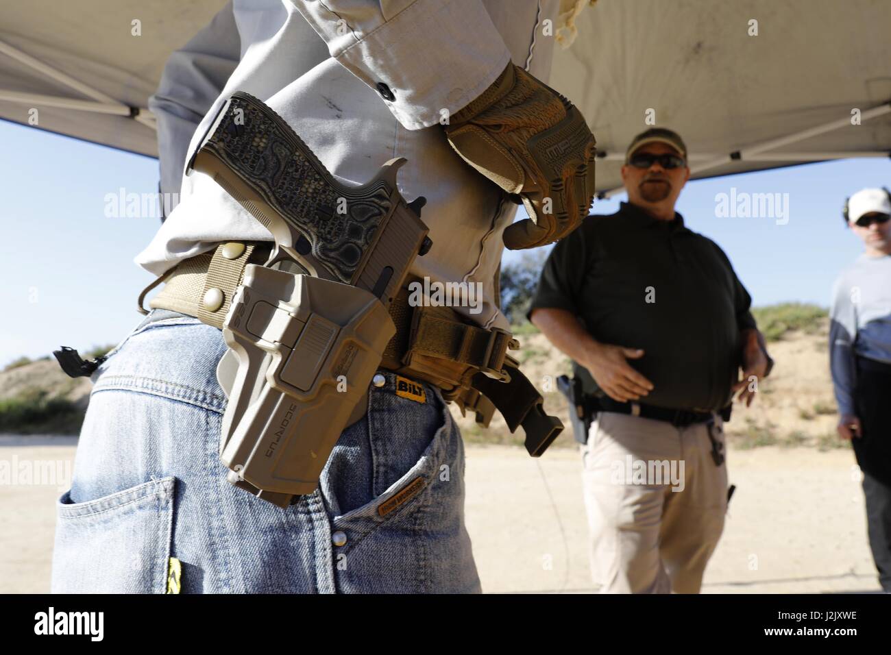 East San Diego County, CA, USA. 9th Apr, 2017. An advanced shooting