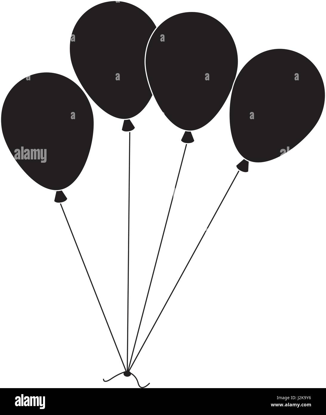 balloon air party icon Stock Vector Image & Art - Alamy