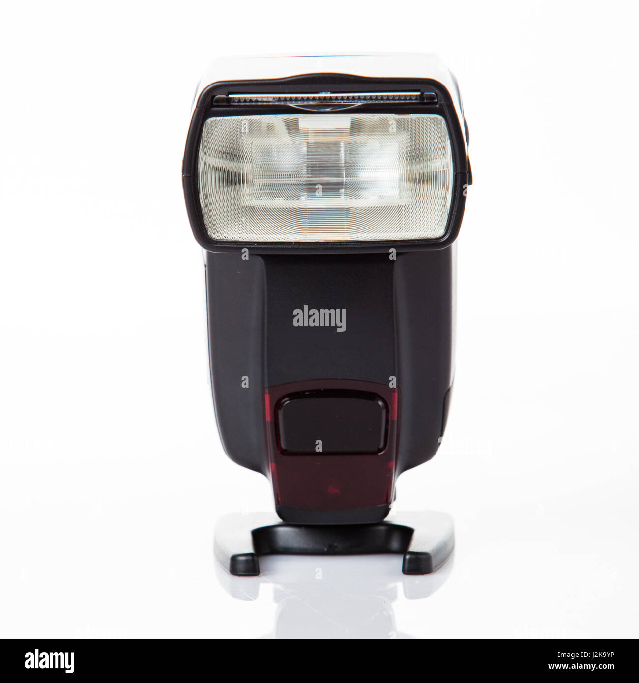 Camera flash light isolate on white background Stock Photo - Alamy