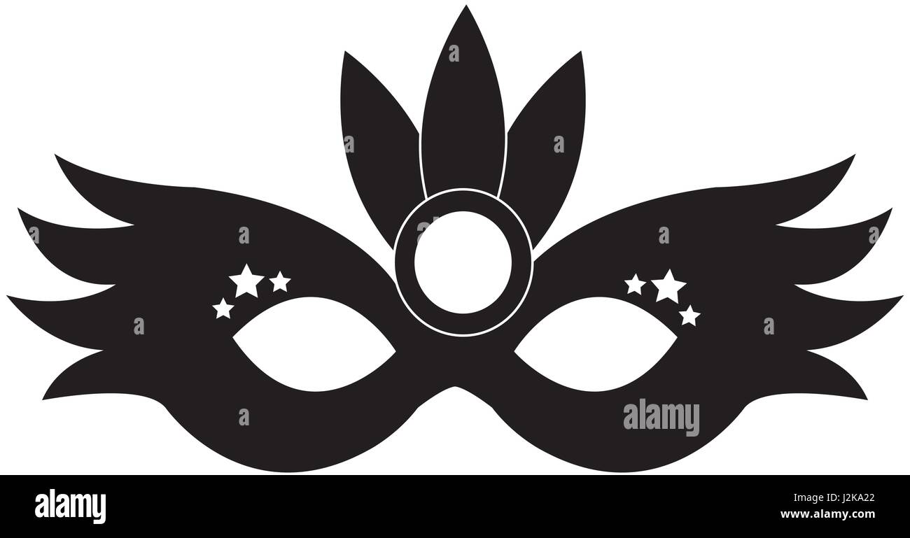 Carnival mask isolated icon Stock Vector Image & Art - Alamy