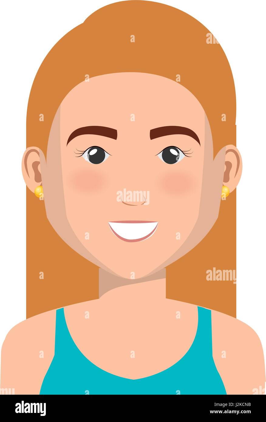 young woman avatar character Stock Vector Image & Art - Alamy
