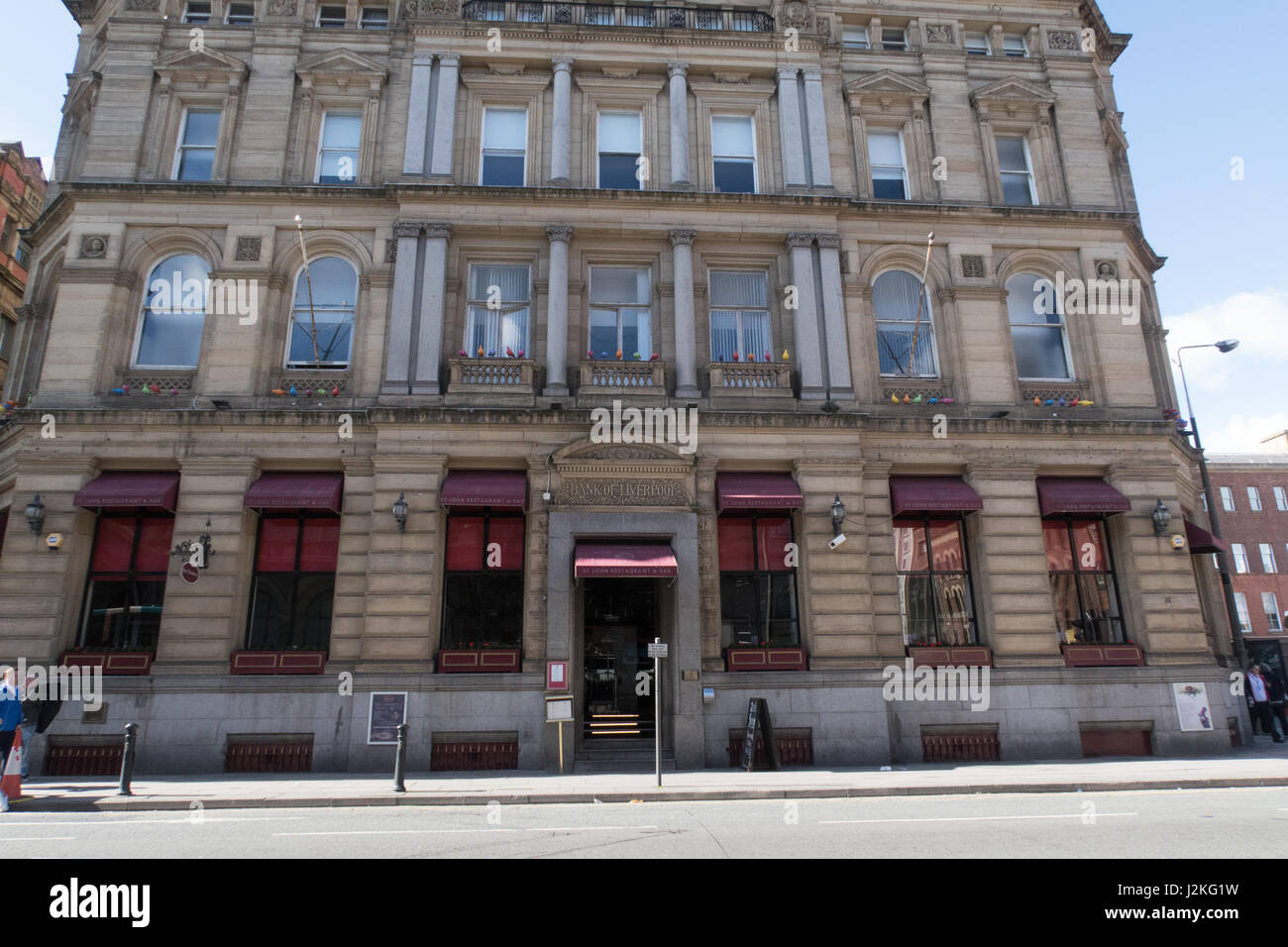 Bank of Liverpool, Liverpool Stock Photo
