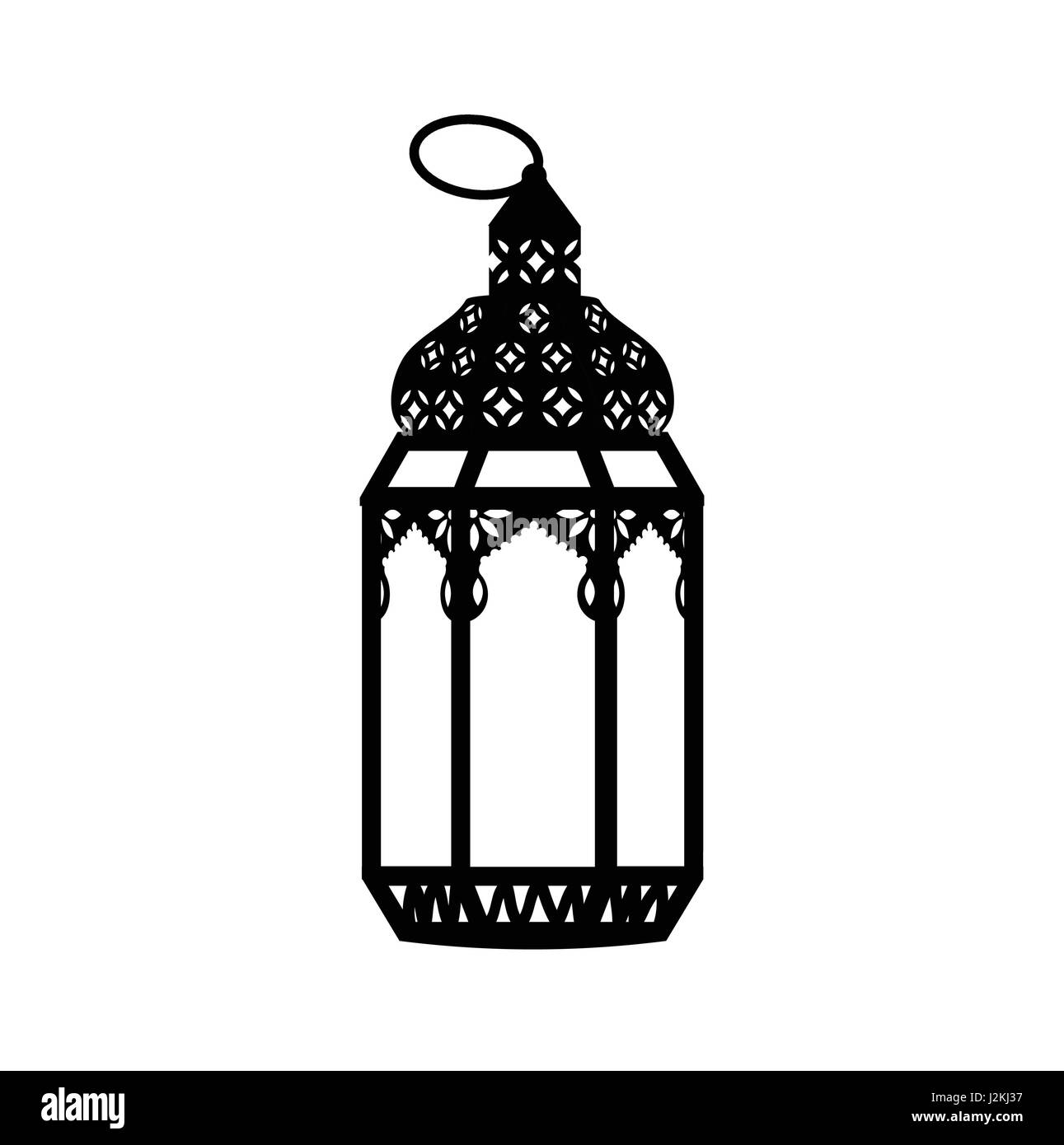 Ramadan Kareem lantern Stock Vector