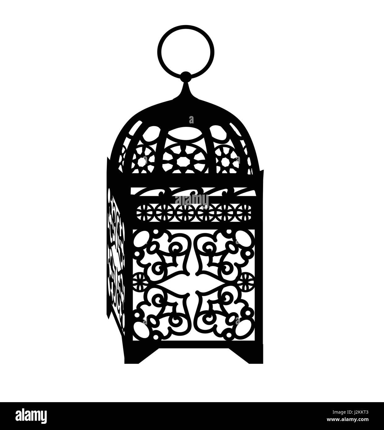 Ramadan Kareem lantern Stock Vector